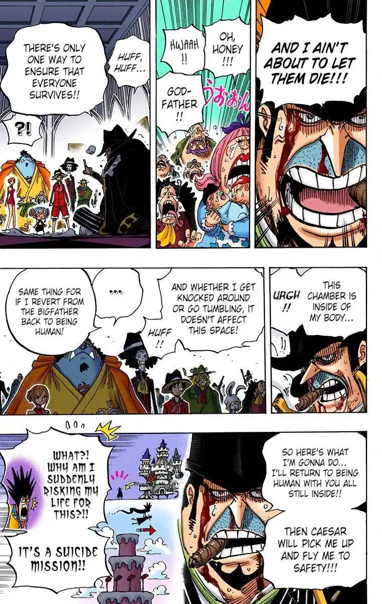 One Piece - Digital Colored Comics Chapter 870 14